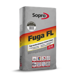 Sopro FL Fuga Spoina Szeroka Elastyczna z Trasem 2-20mm Antracyt 25kg