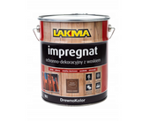 Lakma Drewnokolor Impregnat Ochronno Dekoracyjny z Woskiem Orzech Ciemny 4L