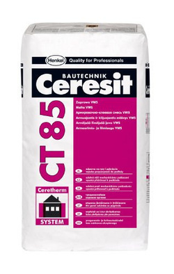 Ceresit CT 85 Klej do Ociepleń Montażu Styropianu Siatki Warstwy Zbrojonej 25kg