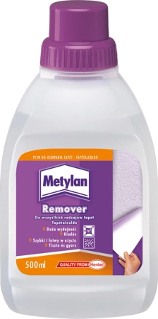 Metylan Remover Płyn do Usuwania Tapet i Farb Klejowych Henkel 500ml