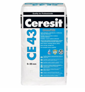 Ceresit CE 43 Spoina Fuga Szeroka do Dużych Obciążeń Biała 25kg