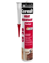 Ceresit CS 38 Uszczelniacz do Kominków Rur Dymowych Pieców do 1500ºC 280ml