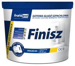 Franspol Finisz Gotowa Masa Gładź Szpachlowa Elastyczna Śnieżnobiała 18kg