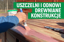 MEGARON UV-715 Papa w Płynie Dekoracyjno Ochronna Dekarska Brązowa 3L