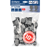 Blue Dolphin Zaciski Klipsy do Poziomowania Płytek 1,5mm 110szt