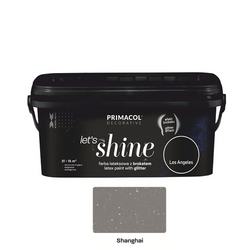 Primacol LET'S SHINE Farba Lateksowa z Brokatem 7,5m2/L Kolor Szanghaj 2L