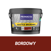 Primacol Farba Dekoracyjno Ochronna do Kostki Brukowej Kolor Bordowa 2,2L