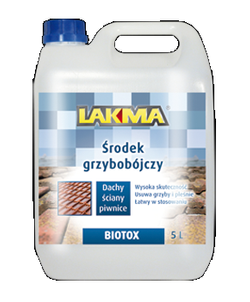 Lakma Biotox Plus Preparat Zmywacz Plam Pleśni Grzybów Glonów Mchów 1L