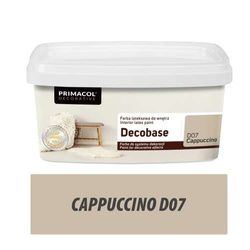Primacol Decobase Farba Lateksowa Dekoracyjna Kolor Cappucino D07 1L