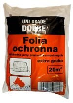 Uni Grade Folia Malarska Ochronna do Mebli Podłóg Ekstra Gruba 4m x 5m