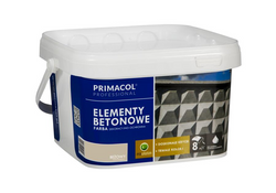 Primacol Farba do Betonowych Ogrodzeń Słupów Fundamentów Fasad Beżowa 2,5L