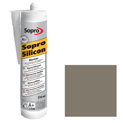 Sopro Marmor Silikon do Kamienia Betonu Metalu Kamiennoszary 310ml