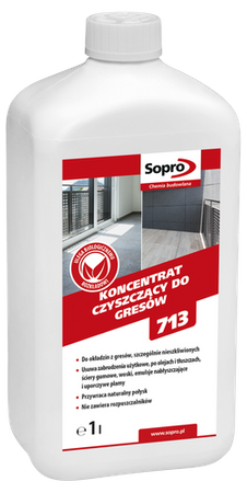 Sopro FIR 713 Koncentrat do Czyszczenia Gresu z Gumy Polimerów Tłuszczu 1L