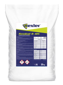 Nexler Renobud R 105 Zaprawa Naprawcza Szpachlowa do Betonu 3-10mm 25kg