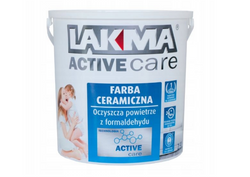 Lakma ACTIVE CARE Farba Ceramiczna Wewnętrzna Zmywalna Biała 2,5L