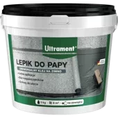 Ultrament Lepik do Przyklejania Papy Bitumicznej Asfaltowej 5kg