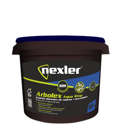 NEXLER Arbolex Aqua Stop Masa Bitumiczna Dekarska Odporna UV z Włóknami 1kg