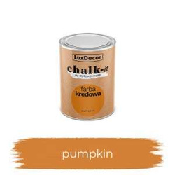 LuxDecor CHALK-IT Farba Kredowa do Renowacji Mebli Kolor Pumpkin 0,125L