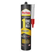 Pattex One For All Express Klej Montażowy Błyskawiczny Uniwersalny Biały 390g