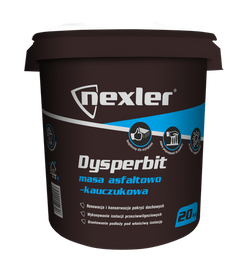 Nexler Dysperbit Masa Asfaltowa Izolacyjna do Konserwacji Renowacji 5kg