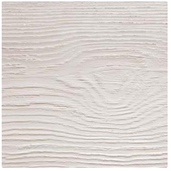 Ponteck Deska Elewacyjna Dekoracyjna Zewnętrzna Rustic Biała 16x260cm 2szt