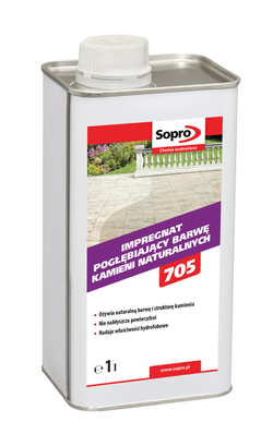 Sopro NFV 705 Impregnat Pogłębiający Barwę Kamienia Granitu Marmuru 1L