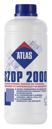Atlas SZOP 2000 Środek do Czyszczenia Płytek z Gruntu Farby Tynków 1kg