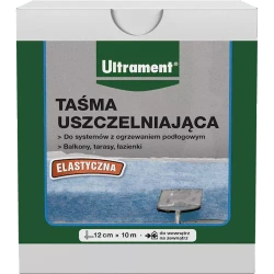 Ultrament Taśma Uszczelniająca Balkon Taras Łazienka Dylatacja 12cm x 10mb