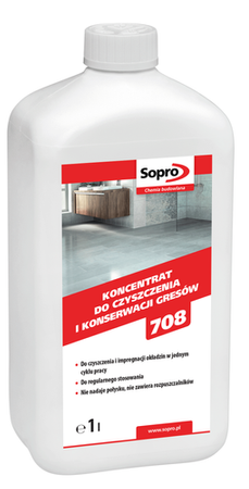 Sopro FPR 708 Koncentrat do Czyszczenia Konserwacji Gresu 1L