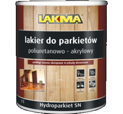 Lakma Hydroparkiet SN Lakier do Parkietów Stolarki Mozaiki Półmat 5L