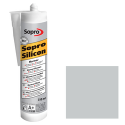 Sopro Marmor Silikon do Kamienia Betonu Metalu Jasnoszary 310ml