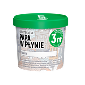 MEGARON UV-715 Papa w Płynie Dekoracyjno Ochronna Dekarska Biała 1L