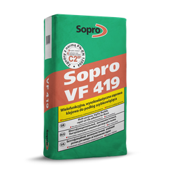 Sopro VF 419 Zaprawa Klejowa Szybkowiążąca do Płyt Wielkoformatowych Gresu 25kg