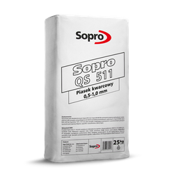Sopro QS 511 Piasek Kwarcowy do Żywic Szpachli Epoksydowych 0,5-1,0mm 25kg
