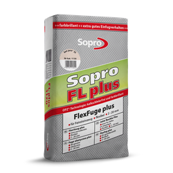 Sopro FL PLUS Fuga Elastyczna do Kamienia Gresu Betonu 2-20mm Beż Jura 15kg