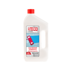 Feda Expert H-65 Płyn do Czyszczenia Płytek z Cementu Białego Nalotu Smug Plam 1L