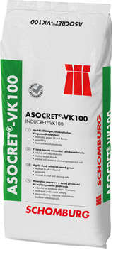Schomburg ASOCRET-VK-100 Zaprawa Cementowa Płynna do Wypełniania Kotwienia 25kg