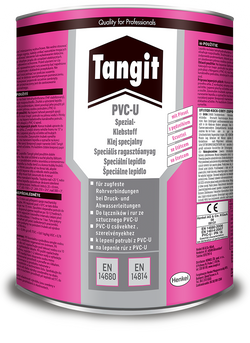 Tangit Specjalny Wodoodporny Klej do Połączeń Instalacyjnych PVC z Pędzelkiem 1kg