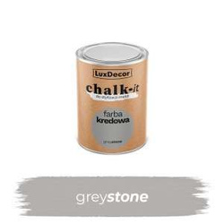 LuxDecor CHALK-IT Farba Kredowa do Renowacji Mebli Kolor Grey Stone 0,125L