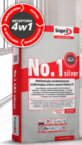 Sopro No.1 403 Silver Zaprawa Klejowa Wielofunkcyjna z Włóknami Szybkowiążąca 22,5kg