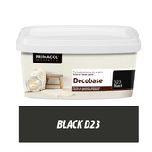 Primacol Decobase Farba Lateksowa Emulsyjna Dekoracyjna Kolor Black D23 1L