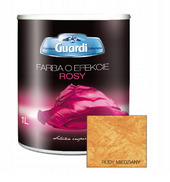 Guardi Farba Dekoracyjna Metaliczna Efekt Rosy Rudy Miedziany 1L