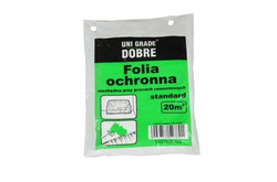 Uni Grade Folia Malarska Ochronna do Mebli Sprzętu Domowego Standard 4m x 5m