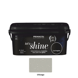 Primacol LET'S SHINE Farba Lateksowa z Brokatem 7,5m2/L Kolor Chicago 2L