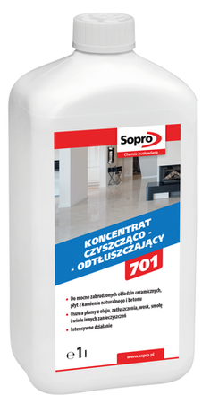 Sopro GR 701 Koncentrat Czyszcząco Odtłuszczający do Płytek Kamienia Betonu 1L