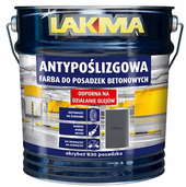 Lakma Farba Antypoślizgowa Akrylowa do Betonu Akrybet B30 Posadzka Żółta 10L