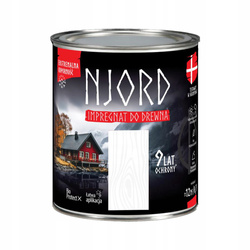 NJORD Impregnat do Drewna Elewacji Ekstremalna Odporność Śniegi północy 0,75L