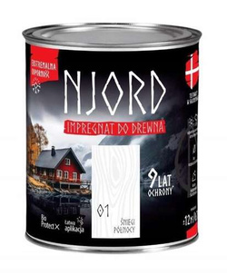 NJORD Impregnat do Drewna Elewacji Ekstremalna Odporność Śniegi Północy 5L