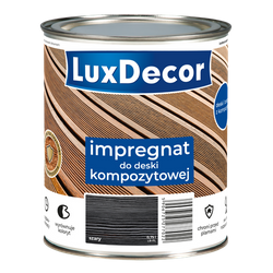 LUXDECOR Impregnat do Deski Kompozytowej Zewnętrzny Brąz 2,2L