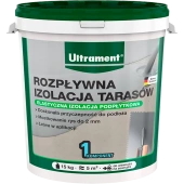 Ultrament Rozpływna Izolacja Uszczelniająca Przeciwwodna Tarasów Balkonów 15kg